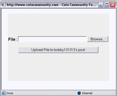 Image Upload Pop Up