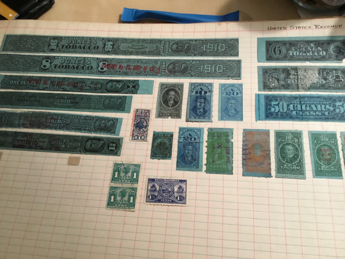 tobacco stamps value Do These Tobacco Stamps Have Any Value?