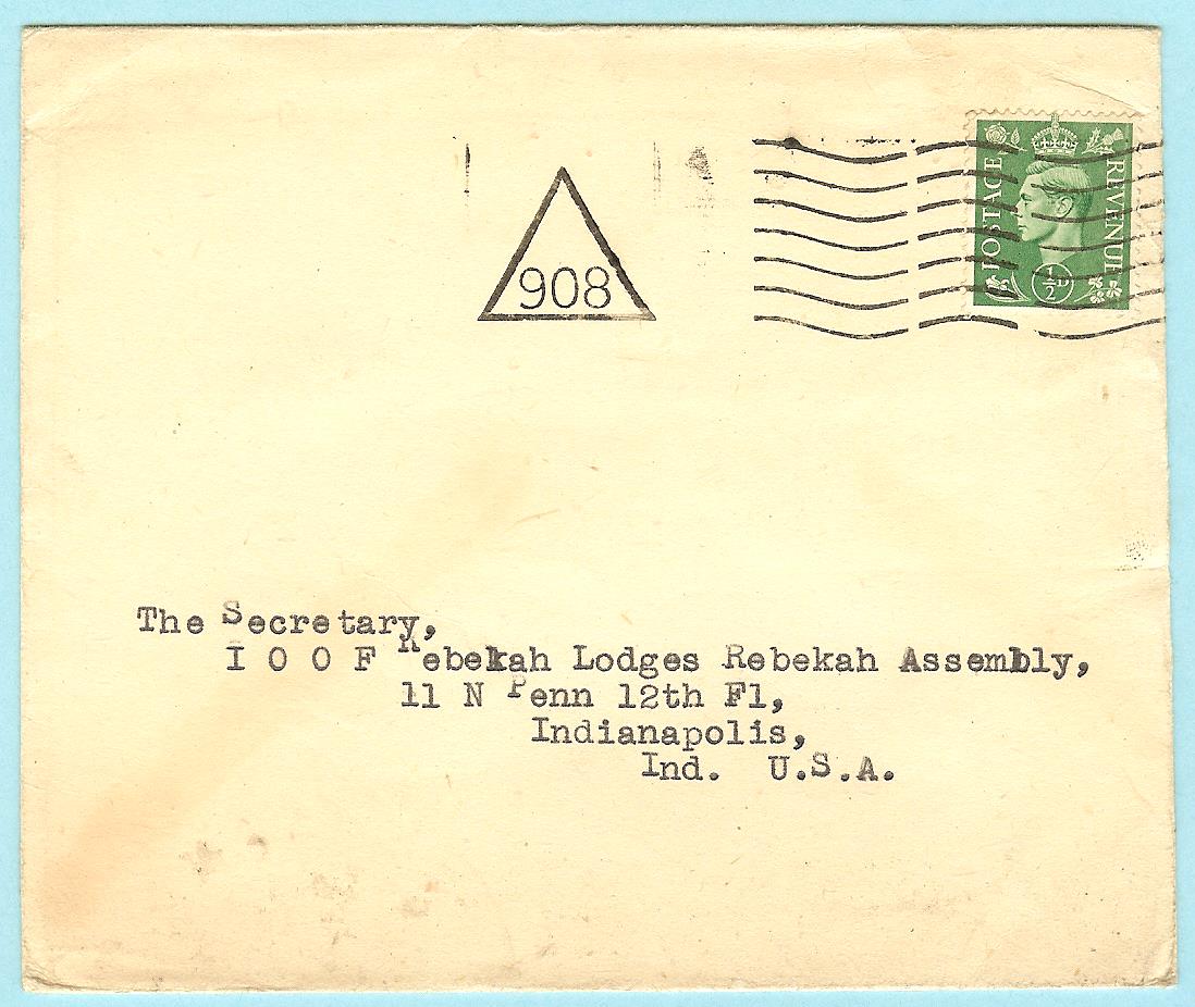 GB Triangular Postmarks - Page 5 - Stamp Community Forum