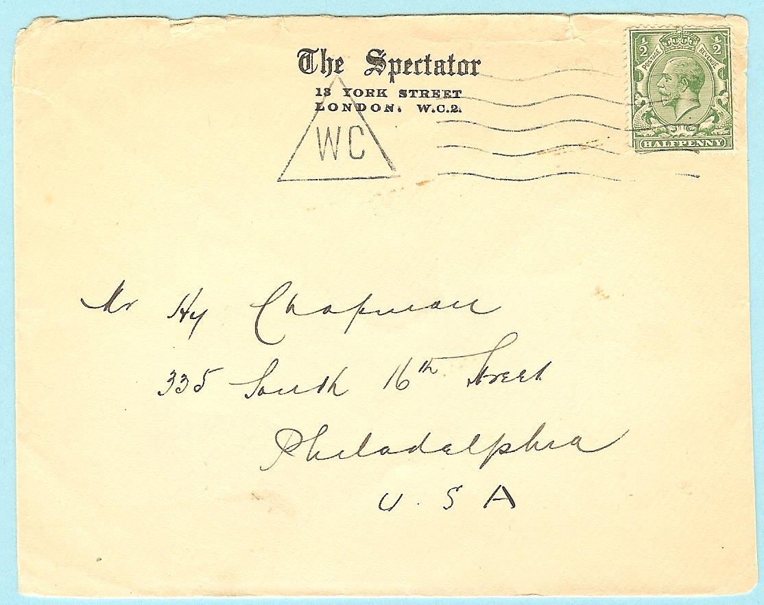 GB Triangular Postmarks - Page 5 - Stamp Community Forum
