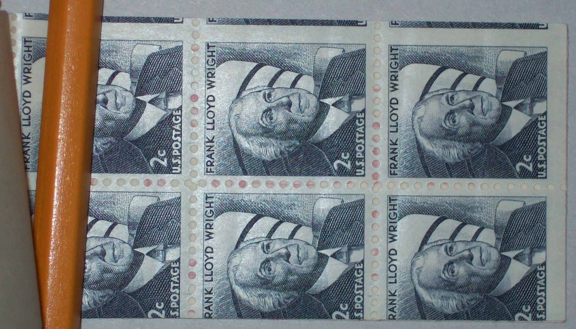 Miscut Eisenhower In 8c Stamp Book - - Stamp Community Forum display picture 1