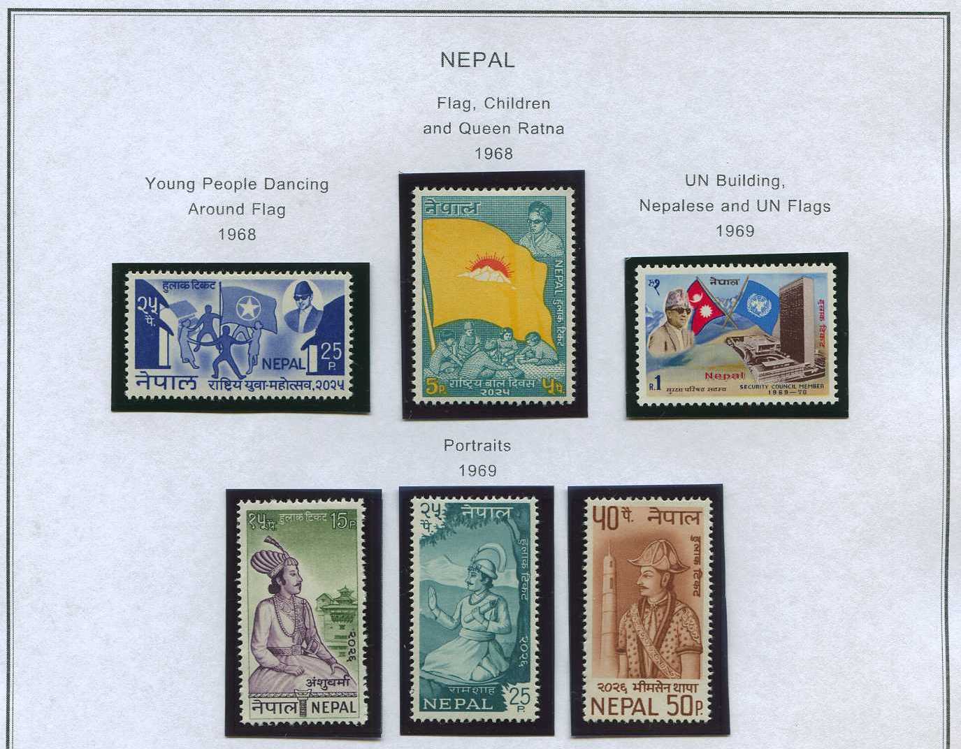Nepal Stamps Collection – 100 To 1000 Different Stamps, United Kingdom Issue
