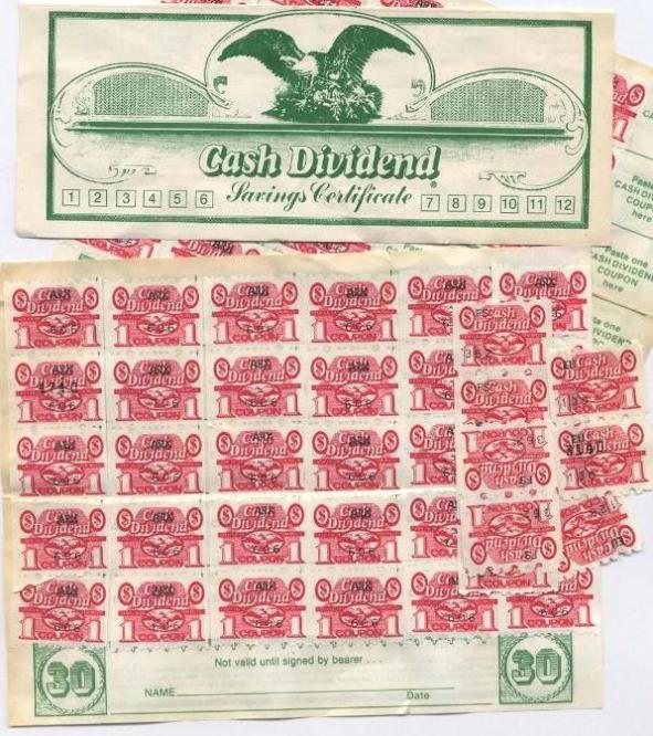 Amish Dividen Coupon Stamp Community Forum
